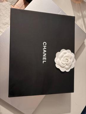 Chanel Black Quilted Eye Mask 7