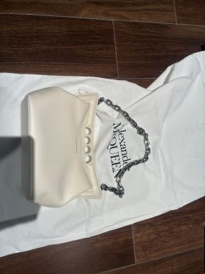 Alexander McQueen Ivory Shoulder Bag 2