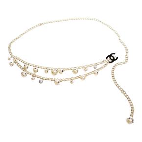 Chanel  CC Faux Pearl Chain Belt 2