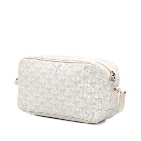 Goyard White Goyardine Sac Cap Vert 2