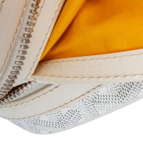 Goyard White Goyardine Sac Cap Vert 6