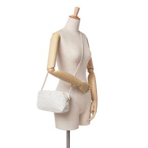 Goyard White Goyardine Sac Cap Vert 9