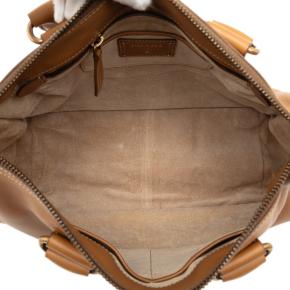 Prada Camel Soft Calf Satchel 4