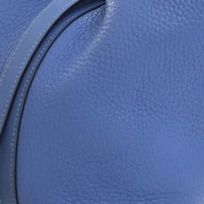 Hermes Bleu Azur Clemence and Swift Picotin Lock 18 10