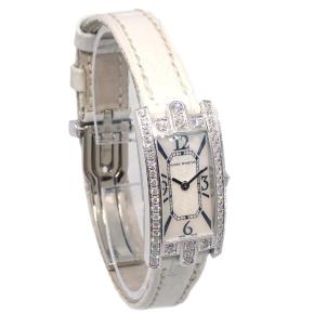 Harry Winston Diamond Bezel Avenue C Quartz Watch 6