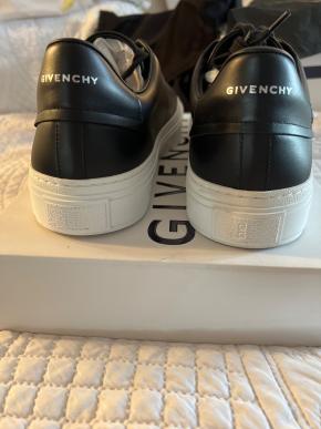 Givenchy Black Leather Trainers 4