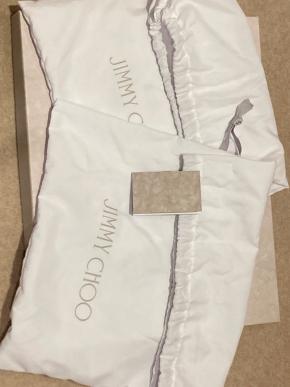 Jimmy Choo Black Leather Loren Boots 8