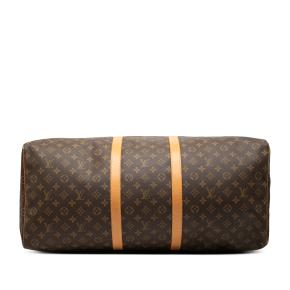 Louis Vuitton Coated Canvas Monogram Keepall 60 3