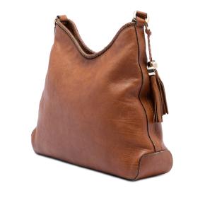 Gucci Tan Leather Marrakech Shoulder Bag 2