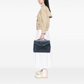 Bottega Veneta Blue Nappa Intrecciato Briefcase 7