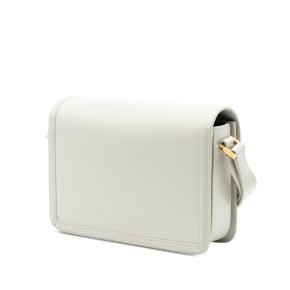 Saint Laurent White Medium Smooth Calfskin Solferino Satchel In Box 2