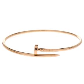 Cartier Rose Gold Juste un Clou Bracelet 19 5