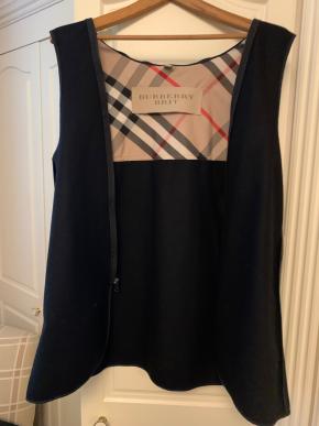 Burberry Black Hooded Car Coat 15