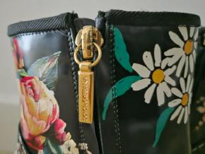 Dolce & Gabbana Floral Ankle Boots 16