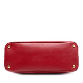 Prada Medium Bicolor Saffiano Lux Promenade Satchel 3