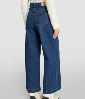 Paige Wide-Leg Harper Jeans 2
