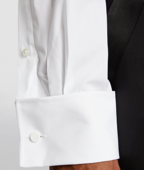 Ralph Lauren Purple Label Pleated Tuxedo Shirt 4