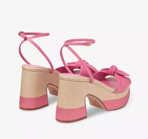 Jimmy Choo Ricia 95 Leather Platform Sandals 2