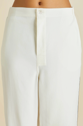 Olivia von Halle Ivory Silk Laurent Pyjama Set 3