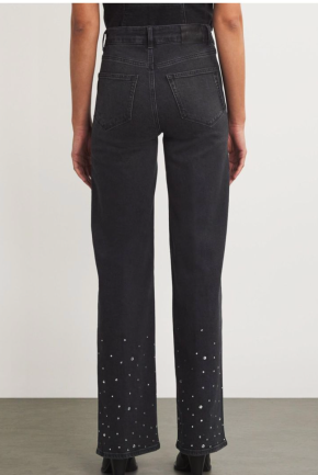 Paige  Sasha Crystal-Embellished Wide-Leg Jeans 3