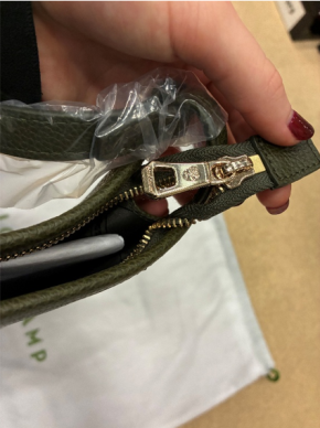 Longchamp Small Le Foulonné Crossbody Bag 8