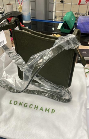 Longchamp Small Le Foulonné Crossbody Bag 9