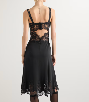 Dolce&Gabbana Silk-Blend Lace Midi Dress 4
