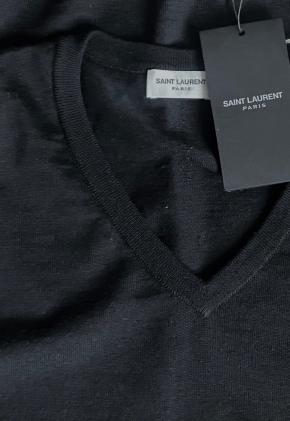 Saint Laurent Black Silk/Cashmere Jumper 3