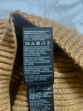 Saint Laurent Camel Hair Crew Neck Jumper 5