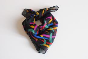 Missoni Multi Coloured Silk Scarf 4