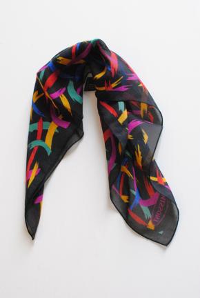 Missoni Multi Coloured Silk Scarf 7