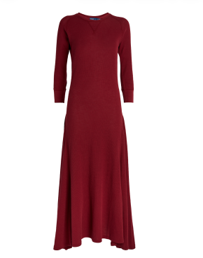 Ralph Lauren  Cotton Waffle-Knit Dress 5