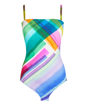 Gottex Diagonal Dreams Square Neck Swimsuit 3