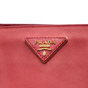 Prada Red Medium Saffiano Lux Galleria Satchel 5