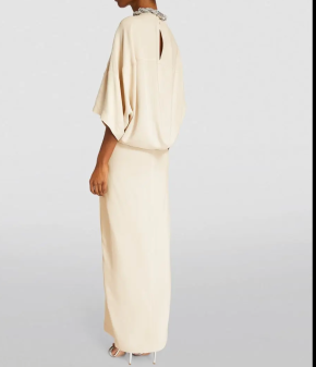 Stella McCartney Embellished Falabella Maxi Dress 6