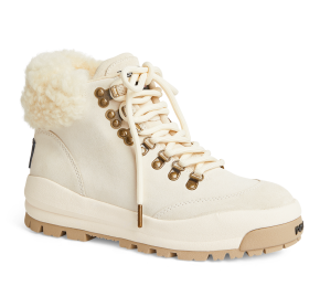 Polo Ralph Lauren Shearling-Trim Suede Hiking Boot 4