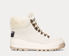 Polo Ralph Lauren Shearling-Trim Suede Hiking Boot 2