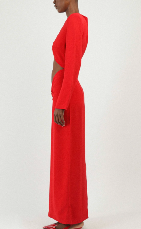 Rowen Rose Lovers Maxi Dress with Heart Jewel Details 3