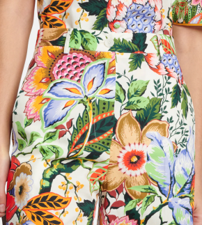 Etro Floral Cotton Culottes 5