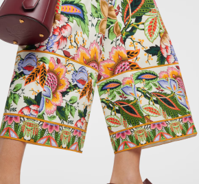 Etro Floral Cotton Culottes 3