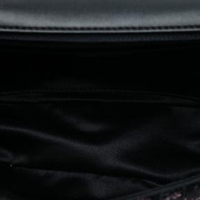 Chanel Black Medium CC Lambskin Sequin Single Flap 4