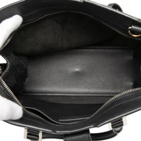 Saint Laurent Black Baby Leather Monogram Downtown Cabas Satchel 4