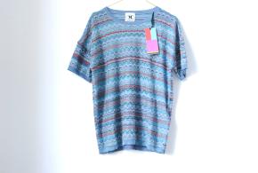 Missoni Blue ZigZag Top 3