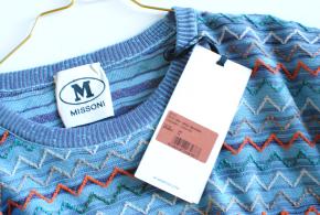 Missoni Blue ZigZag Top 5