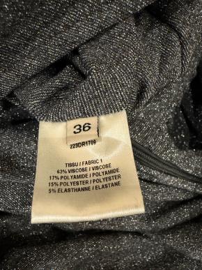 Alexandre Vauthier Silver Ruched Lurex Dress 6