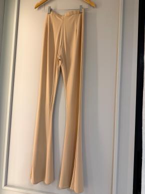 Magda Butrym Nude Stretch Jersey Pants 10