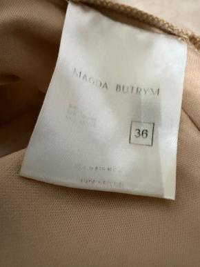 Magda Butrym Nude Stretch Jersey Pants 7