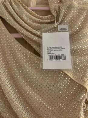 Self Portrait Gold Crystal Gown 6