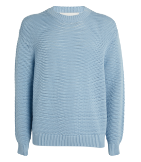 Frame Textured Wool-Blend Sweater 5