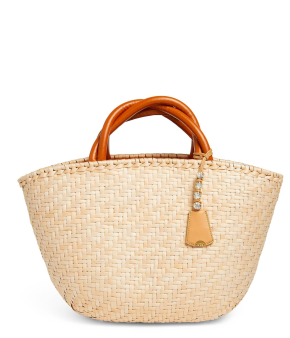 Rodo Amy Wicker Tote Bag 4